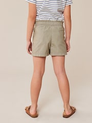 Khakigrün - Shorts aus Baumwollpopeline (3–16 Jahre) - Bild 3 von 7