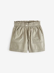 Khakigrün - Shorts aus Baumwollpopeline (3–16 Jahre) - Bild 5 von 7