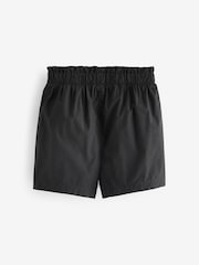 Black Poplin Cotton Shorts (3-16yrs) - Image 6 of 7
