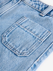 Mid Blue Pocket Denim Shorts (3-16yrs) - Image 7 of 7