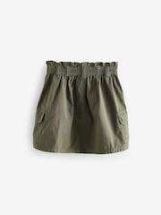 Khaki Green 100% Cotton Cargo Skirt (3-16yrs) - Image 6 of 8
