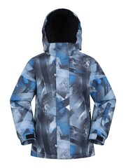 Mountain Warehouse Multi Kids Fleece Lined Printed Ski Jacket - Image 1 of 5