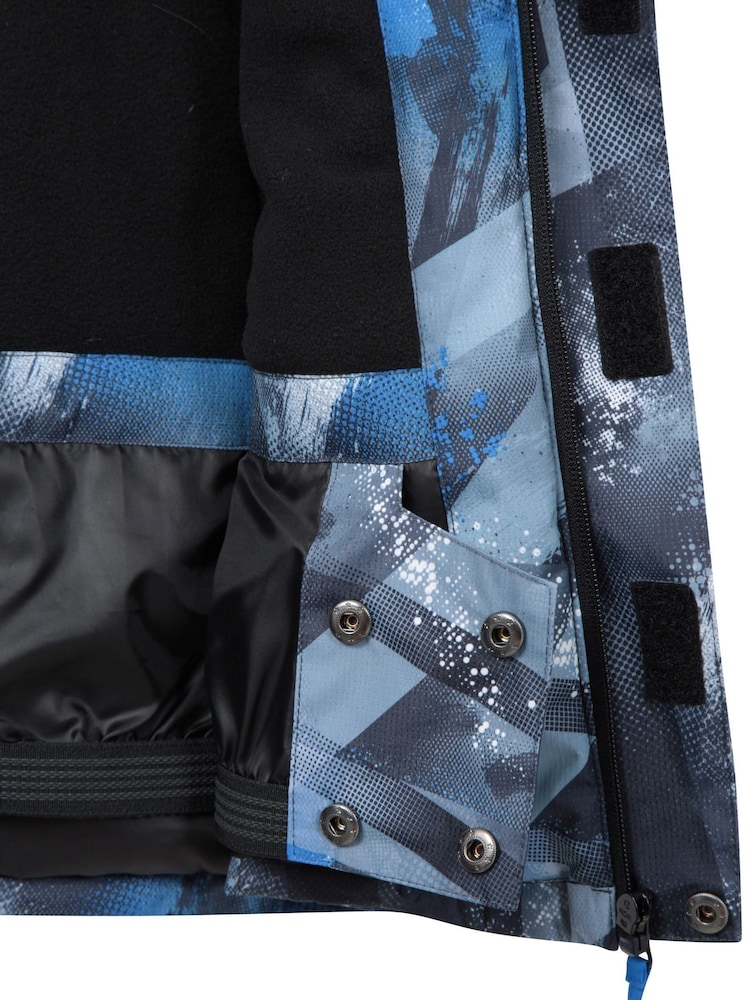 Mountain Warehouse Multi Kids Fleece Lined Printed Ski Jacket - Image 5 of 5