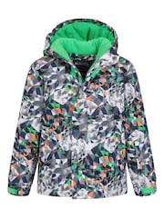 Mountain Warehouse Kids Mogal Bedruckte Skijacke - Bild 4 von 6