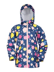 Mountain Warehouse Pink Kids Raindrop Waterproof Jacket and Trousers Set - Image 2 of 7