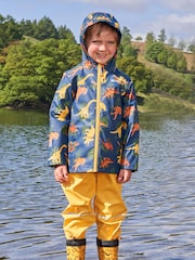 Mountain Warehouse Multi Kids Raindrop Waterproof Jacket and Trousers Set - Image 1 of 7