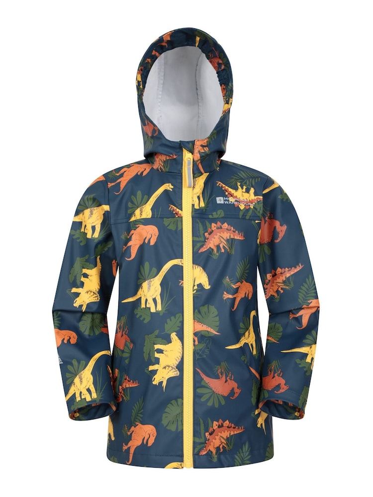 Mountain Warehouse Multi Kids Raindrop Waterproof Jacket and Trousers Set - Image 2 of 7