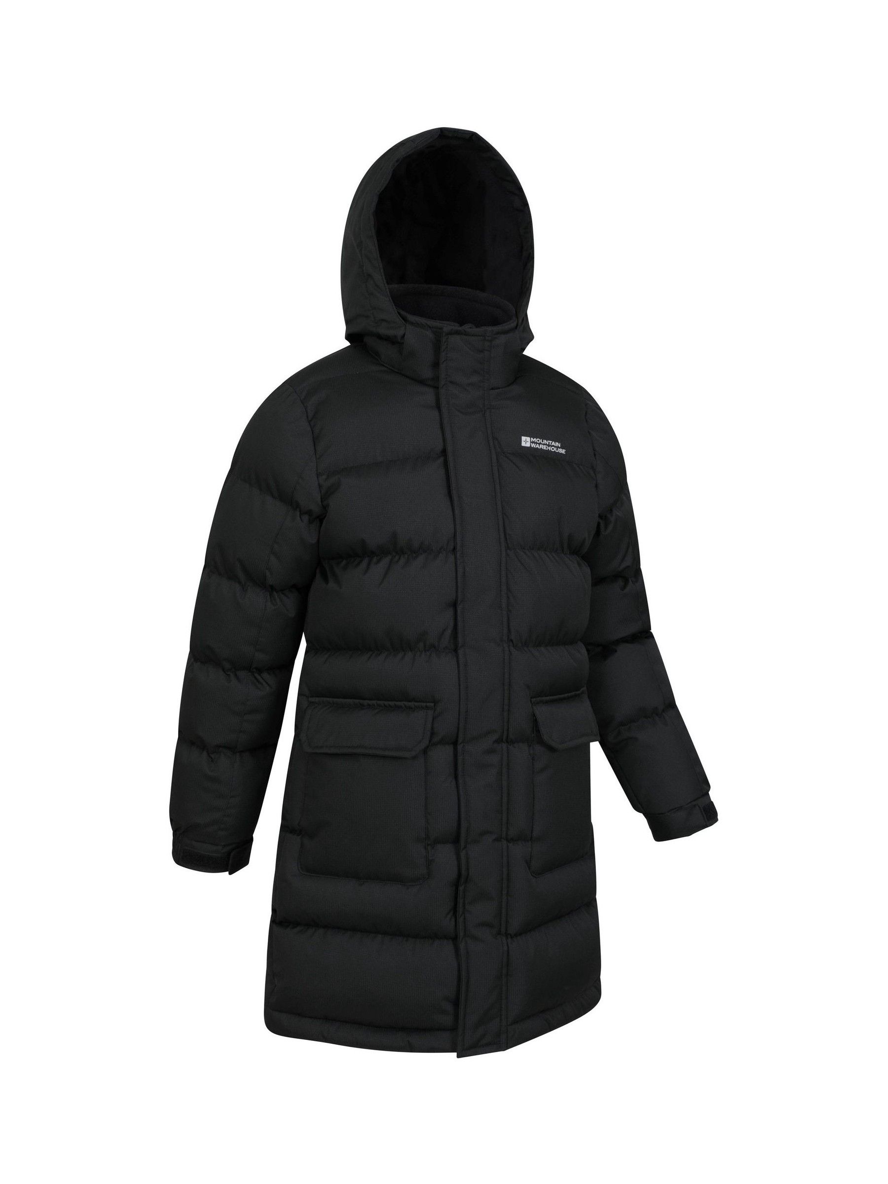 Buy Mountain Warehouse Black Snow Water Resistant Fleece Lined