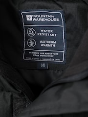 Mountain Warehouse Black Kids Snow Water Resistant Fleece Lined Padded Jacket - Image 5 of 5