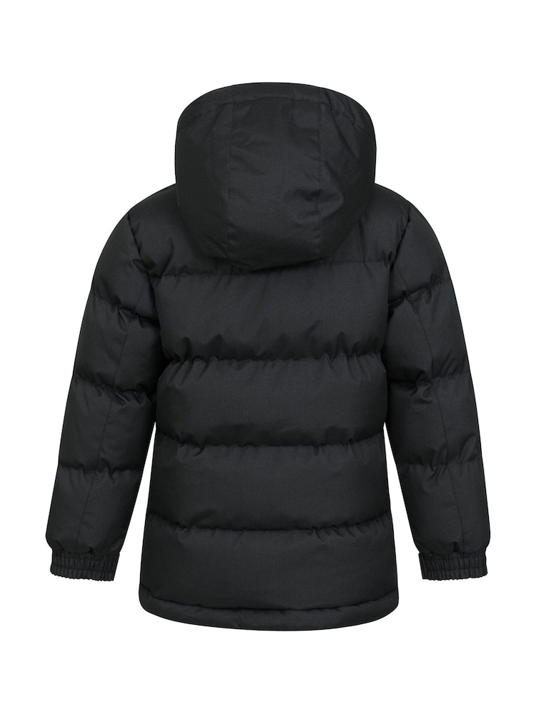 Mountain Warehouse Black Kids Snow II Water Resistant Padded Jacket - Image 2 of 5