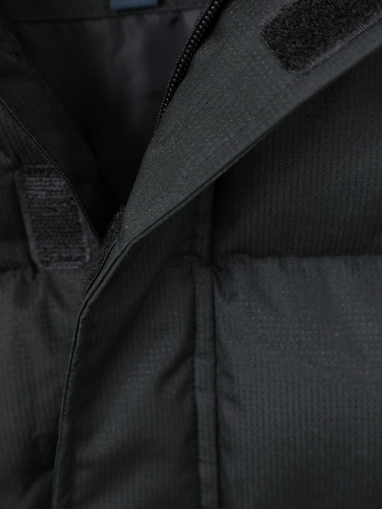 Mountain Warehouse Black Kids Snow II Water Resistant Padded Jacket - Image 5 of 5