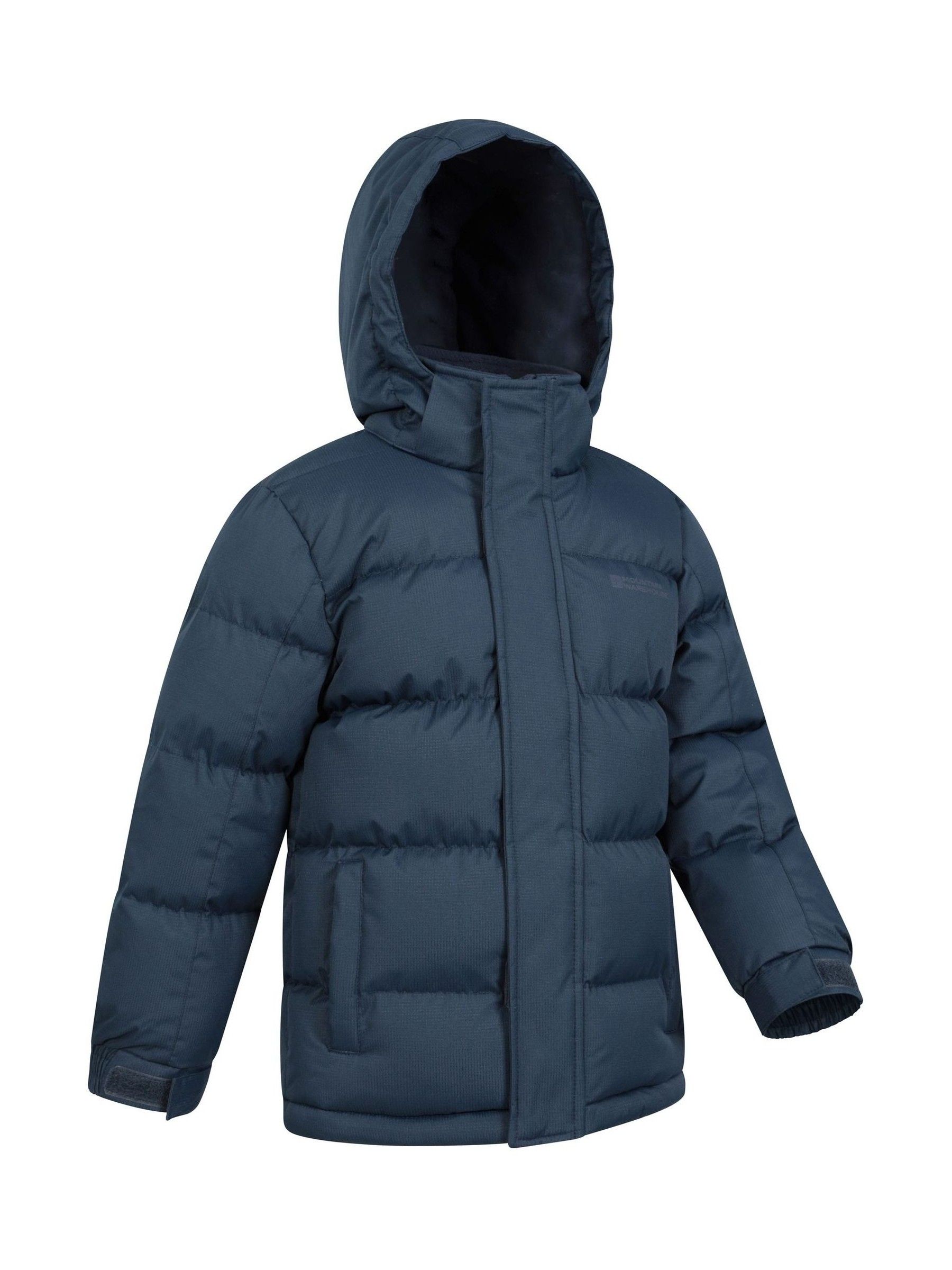Buy Mountain Warehouse Blue Kids Snow II Water Resistant Padded Jacket from Next Luxembourg