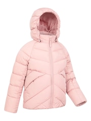 Mountain Warehouse Pink Kids Chill Padded Jacket - Image 4 of 5