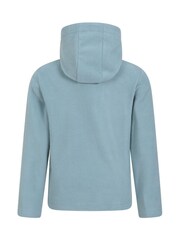 Mountain Warehouse Sky blue Kids Camber II Fleece Hoodie - Image 3 of 5