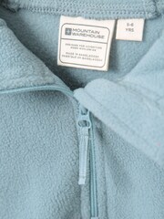 Mountain Warehouse Sky blue Kids Camber II Fleece Hoodie - Image 5 of 5
