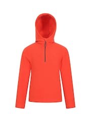 Mountain Warehouse Orange Kids Camber II Fleece Hoodie - Image 1 of 5