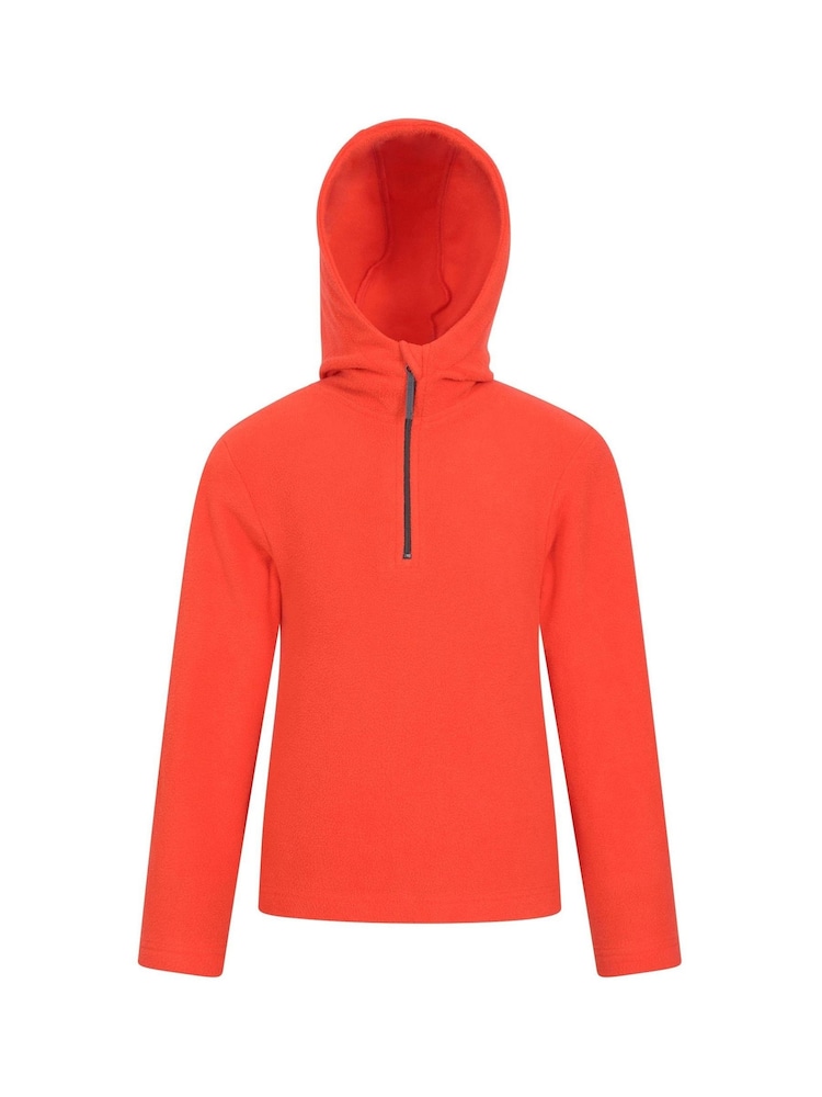 Mountain Warehouse Orange Kids Camber II Fleece Hoodie - Image 1 of 5