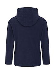 Azul oscuro - Mountain Warehouse Kids Camber II Fleece Hoodie - Imagen 3 de 6