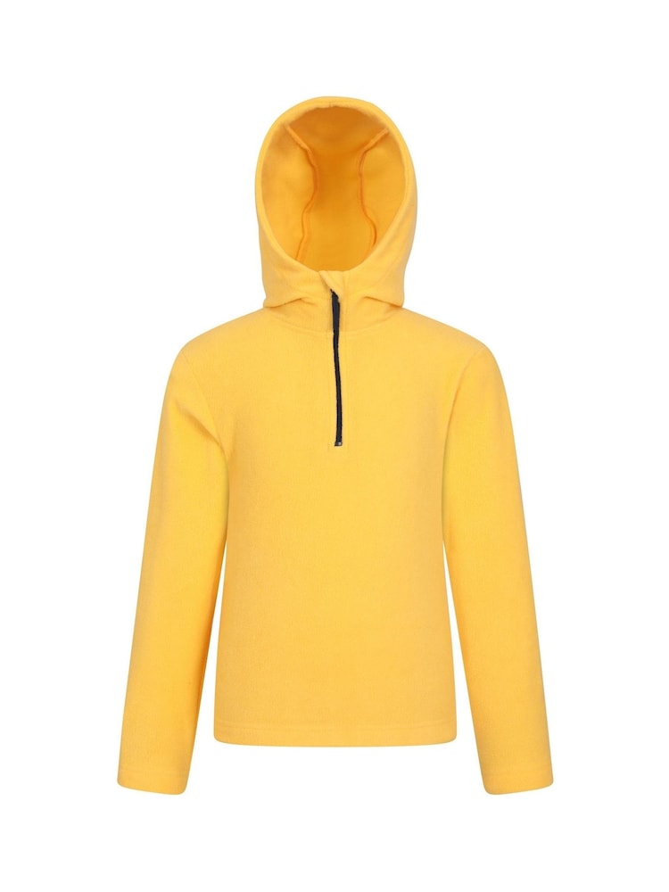 Amarillo - Mountain Warehouse Kids Camber II Fleece Hoodie - Imagen 1 de 5