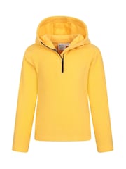 Amarillo - Mountain Warehouse Kids Camber II Fleece Hoodie - Imagen 2 de 5