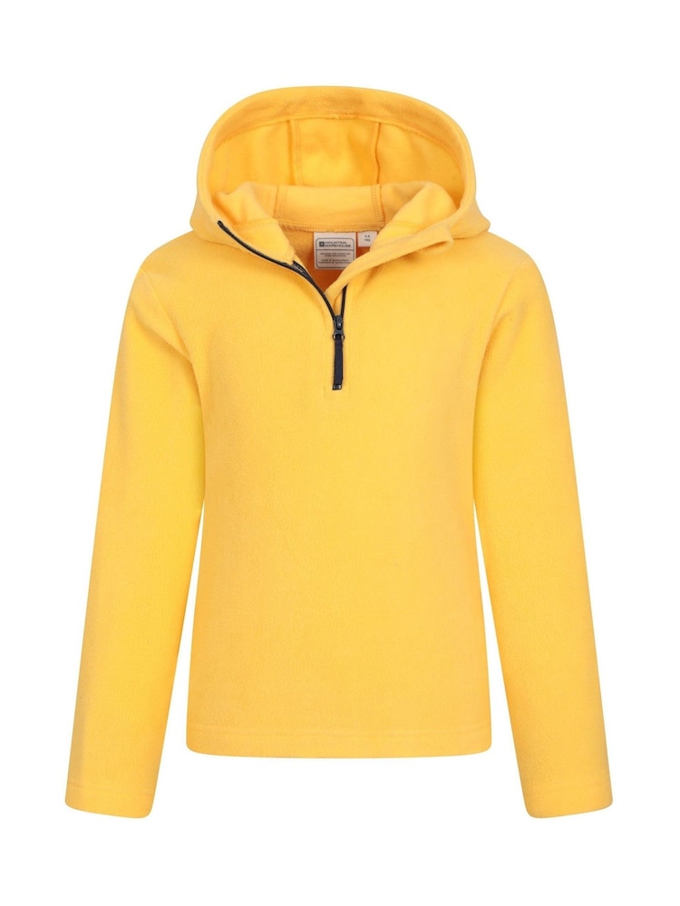 Amarillo - Mountain Warehouse Kids Camber II Fleece Hoodie - Imagen 2 de 5 Amarillo - Mountain Warehouse Kids Camber II Fleece Hoodie - Imagen 2 de 5