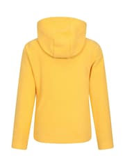 Amarillo - Mountain Warehouse Kids Camber II Fleece Hoodie - Imagen 3 de 5