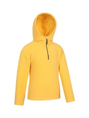 Amarillo - Mountain Warehouse Kids Camber II Fleece Hoodie - Imagen 4 de 5