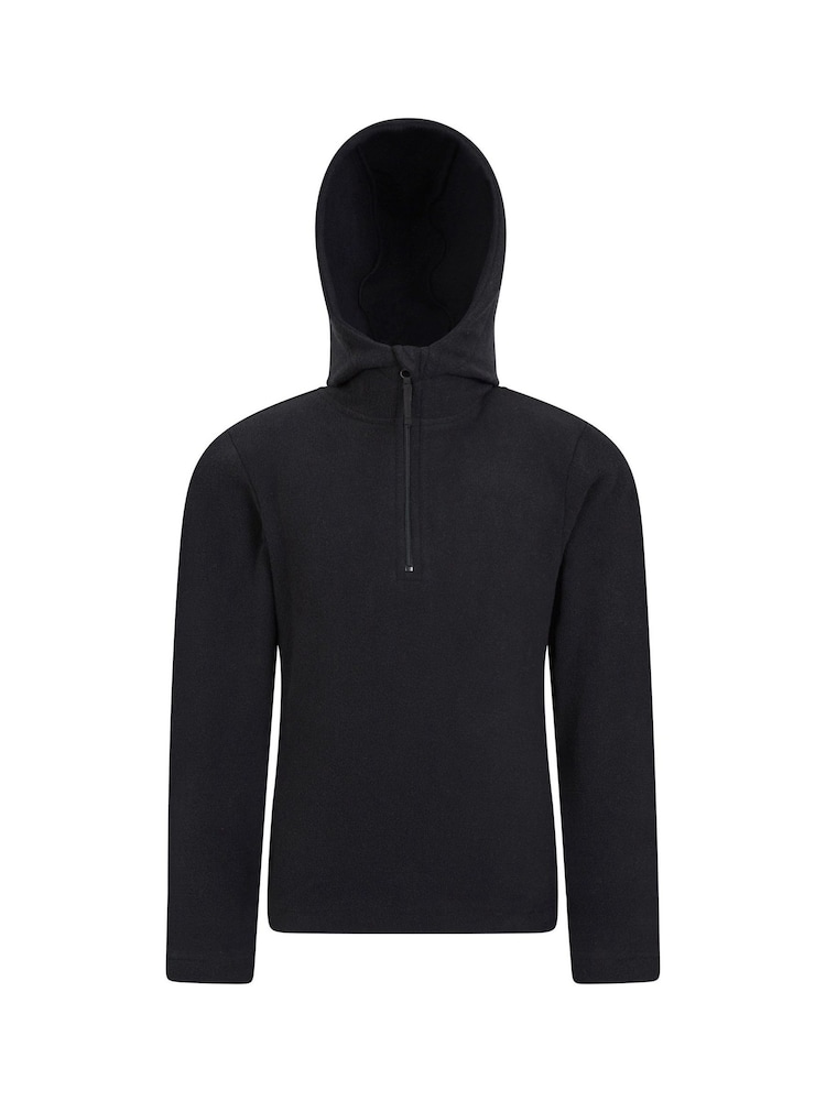 Mountain Warehouse Black Kids Camber II Fleece Hoodie - Image 1 of 5