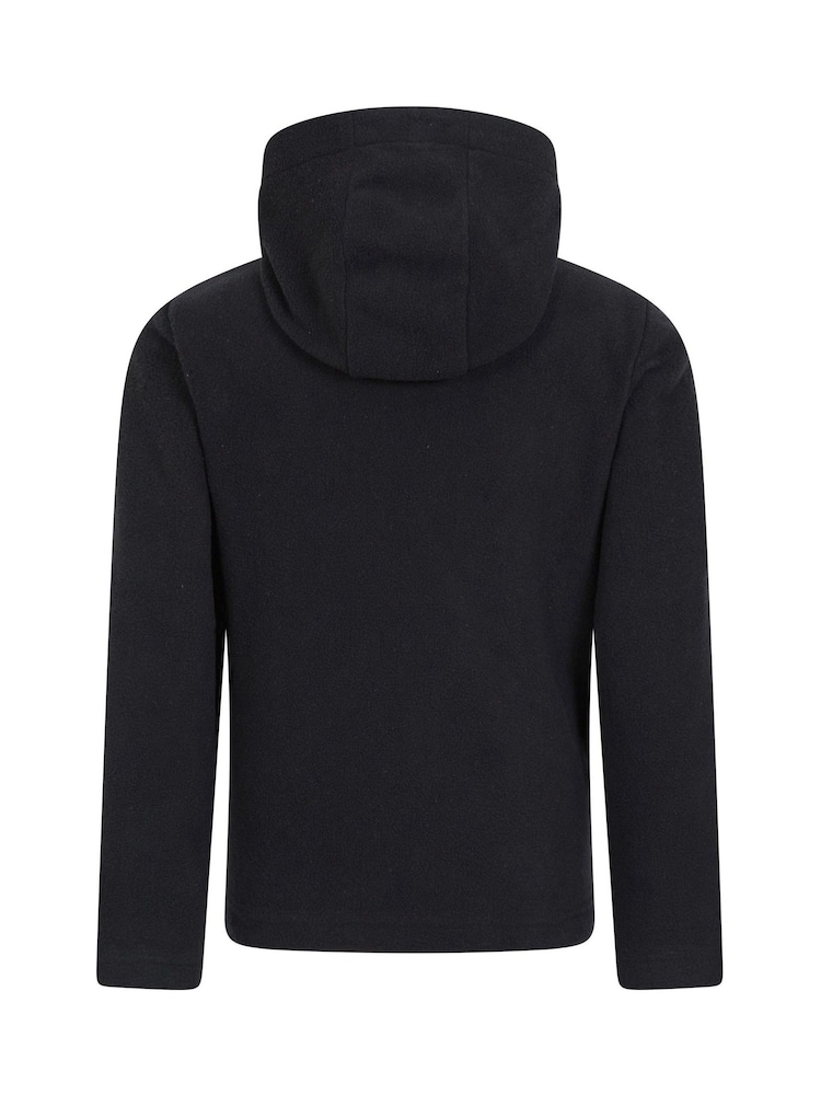 Mountain Warehouse Black Kids Camber II Fleece Hoodie - Image 2 of 5