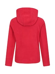 Rojo - Mountain Warehouse Kids Camber II Fleece Hoodie - Imagen 3 de 5