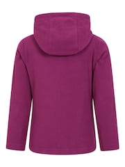 Mountain Warehouse Pink Camber Kids Full Zip Hoodie - Image 2 of 5