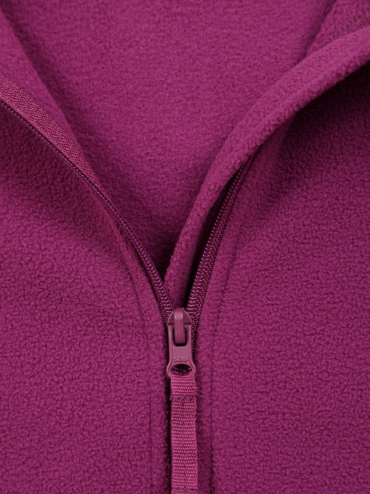 Mountain Warehouse Pink Camber Kids Full Zip Hoodie - Image 5 of 5 Mountain Warehouse Pink Camber Kids Full Zip Hoodie - Image 5 of 5