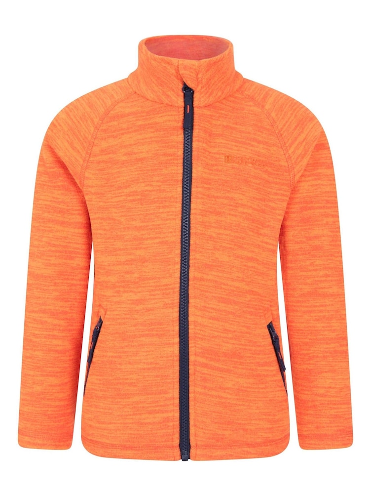 Naranja ámbar - Mountain Warehouse Kids Snowdonia Quick Drying Fleece - Imagen 1 de 5
