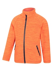 Naranja ámbar - Mountain Warehouse Kids Snowdonia Quick Drying Fleece - Imagen 3 de 5