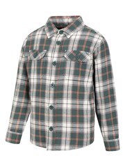 Mountain Warehouse Green Kids Flannel Check 100% Cotton Shirt - Image 3 of 5