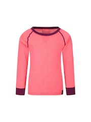وردي - Mountain Warehouse Merino II Kids Round Neck Thermal Top - صورة 1 من 4