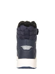 Mountain Warehouse Blue Kids Denver Waterproof Snow Boots - Image 4 of 5