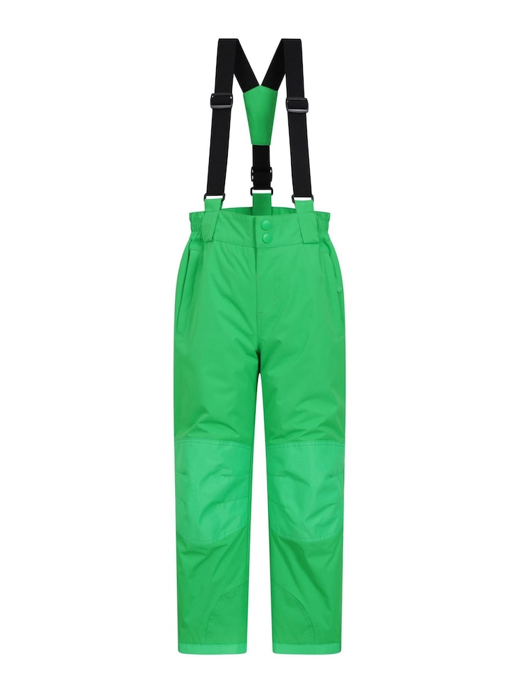 أخضر - Mountain Warehouse Kids Raptor Snow Trousers - صورة 1 من 5