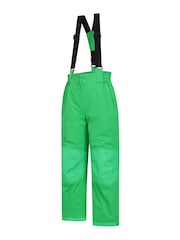 أخضر - Mountain Warehouse Kids Raptor Snow Trousers - صورة 4 من 5