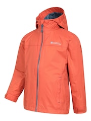 Mountain Warehouse Orange Kids Torrent Waterproof Jacket - Image 4 of 5