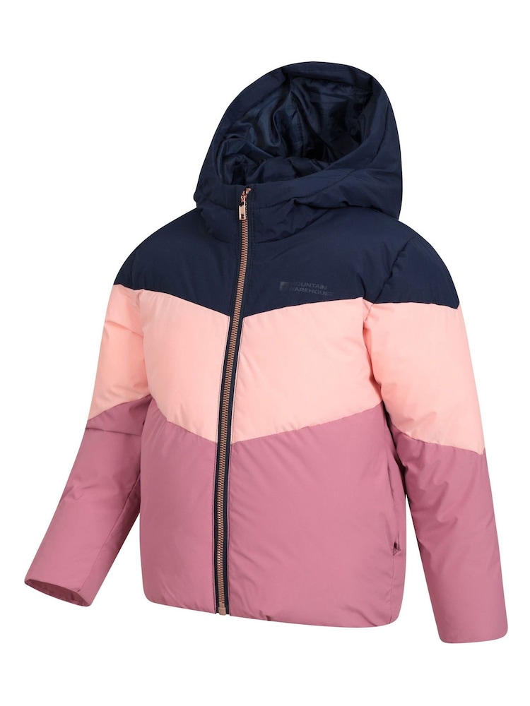 Mountain Warehouse Pink Kids Padded Bomber Jacket - Image 5 of 5