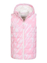 Mountain Warehouse Pink Kids Jewel Water Resistant Hooded Gilet - Image 5 of 5
