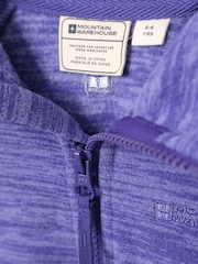 Mountain Warehouse Purple Snowdonia II Kids Hoodie - Image 5 of 5