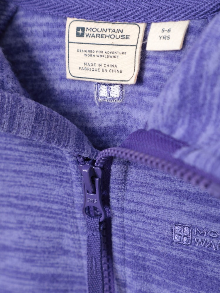 Mountain Warehouse Purple Snowdonia II Kids Hoodie - Image 5 of 5