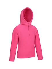 Rosa - Mountain Warehouse Kids Camber II Fleece Hoodie - Imagen 4 de 5