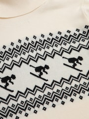 The Little Tailor Ladies Slim Fit Ski Design Knitted Christmas Jumper - Image 6 of 6