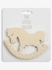 The Little Tailor Organically Grown Baby Rocking Horse Teether Toy - Image 1 of 4