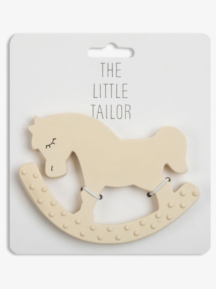 The Little Tailor Organically Grown Baby Rocking Horse Teether Toy - Image 1 of 4