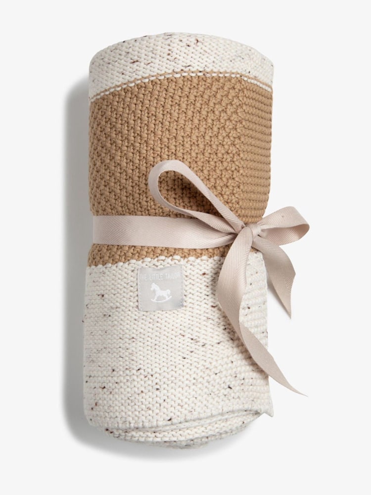 The Little Tailor Natural 100% Cotton Blanket - Image 1 of 4 The Little Tailor Natural 100% Cotton Blanket - Image 1 of 4