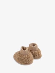 The Little Tailor Plush Lined Sherpa Fleece Baby Booties - Image 3 of 4